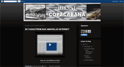 Desktop Screenshot of jornalcopacabana.blogspot.com