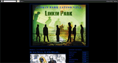 Desktop Screenshot of linkinparklatinovzla.blogspot.com