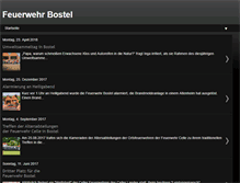Tablet Screenshot of feuerwehr-bostel.blogspot.com