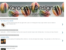 Tablet Screenshot of karooart.blogspot.com