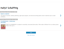 Tablet Screenshot of happyscrapping2u.blogspot.com