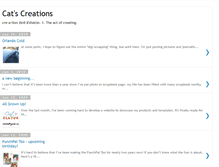 Tablet Screenshot of catscreativeplace.blogspot.com