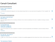 Tablet Screenshot of canuckconsultant.blogspot.com