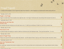 Tablet Screenshot of frugalveg.blogspot.com