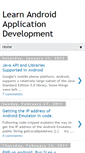 Mobile Screenshot of learnandroiddevelopment.blogspot.com