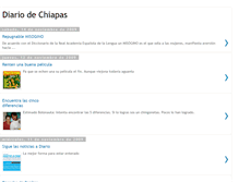 Tablet Screenshot of diariodechiapas.blogspot.com