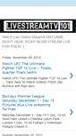 Mobile Screenshot of livestreamtv101.blogspot.com