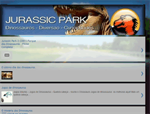Tablet Screenshot of jurassicopark.blogspot.com