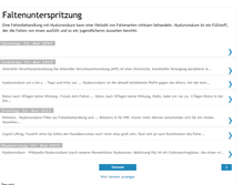 Tablet Screenshot of faltenunterspritzungen.blogspot.com