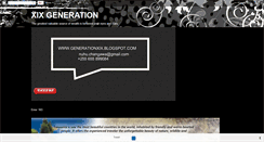 Desktop Screenshot of generationxix.blogspot.com