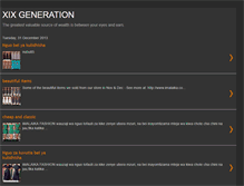 Tablet Screenshot of generationxix.blogspot.com