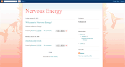 Desktop Screenshot of nervousenergy.blogspot.com