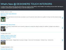 Tablet Screenshot of designerstouchinteriors.blogspot.com