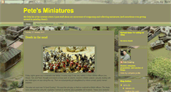 Desktop Screenshot of petesminiatures.blogspot.com