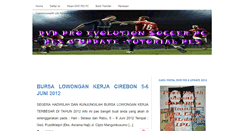Desktop Screenshot of pes6updateterbaru.blogspot.com