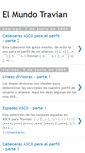 Mobile Screenshot of elmundotravian.blogspot.com