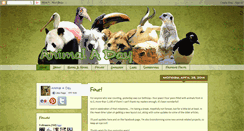 Desktop Screenshot of animaladay.blogspot.com