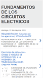 Mobile Screenshot of fundamentosdeloscircuitoselectricos.blogspot.com