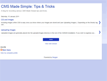 Tablet Screenshot of cmsms-tips.blogspot.com