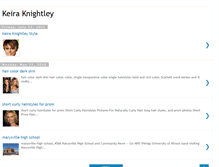 Tablet Screenshot of keiraknightleyz.blogspot.com