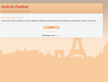 Tablet Screenshot of geeksdofashion.blogspot.com