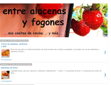 Tablet Screenshot of entrealacenasyfogones.blogspot.com