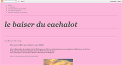 Desktop Screenshot of lebaiserducachalot.blogspot.com