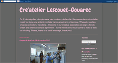 Desktop Screenshot of createlierlescouet.blogspot.com
