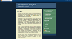 Desktop Screenshot of laexperienciaesungrado.blogspot.com