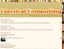 Tablet Screenshot of classicalcomputing.blogspot.com