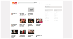 Desktop Screenshot of biebervideo.blogspot.com