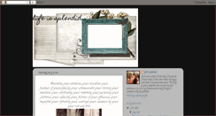 Desktop Screenshot of foreversplendid.blogspot.com