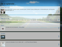 Tablet Screenshot of foreversplendid.blogspot.com