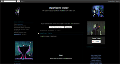 Desktop Screenshot of maleficent-trailer.blogspot.com