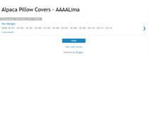 Tablet Screenshot of cojinesalpaca-aaaalima.blogspot.com