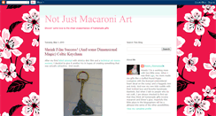 Desktop Screenshot of notjustmacaroniart.blogspot.com