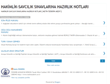 Tablet Screenshot of hakim-savci.blogspot.com