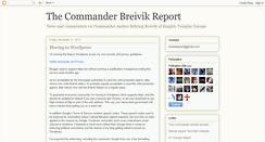 Desktop Screenshot of breivikreport.blogspot.com