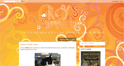 Desktop Screenshot of kayssimplelife.blogspot.com