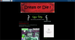 Desktop Screenshot of dream-or-die.blogspot.com