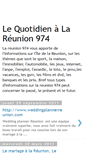 Mobile Screenshot of le-quotidien-reunion.blogspot.com