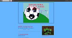 Desktop Screenshot of escolinhafutsal.blogspot.com