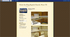 Desktop Screenshot of christthekingwaco.blogspot.com