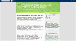 Desktop Screenshot of encuentroconcejaleslr.blogspot.com