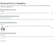 Tablet Screenshot of diccionariorrevolucionario.blogspot.com