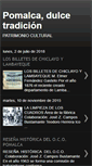 Mobile Screenshot of pomalcahistoriaydulcetradicion.blogspot.com