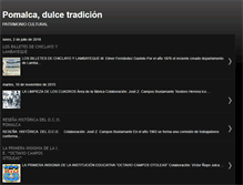 Tablet Screenshot of pomalcahistoriaydulcetradicion.blogspot.com