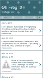 Mobile Screenshot of ohfrogit.blogspot.com