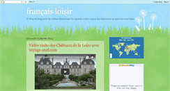 Desktop Screenshot of francaisloisir.blogspot.com