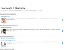 Tablet Screenshot of haartrends.blogspot.com